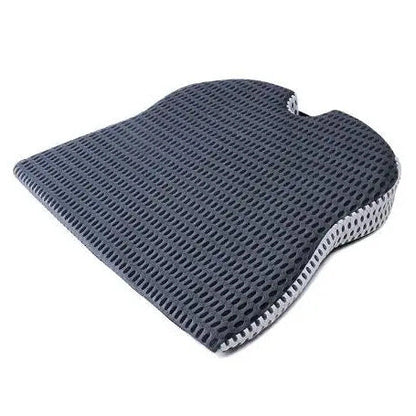 Coussin mémoire de forme pour voiture de couleur grise