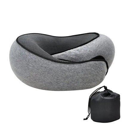 Coussin nuque voyage gris et confortable