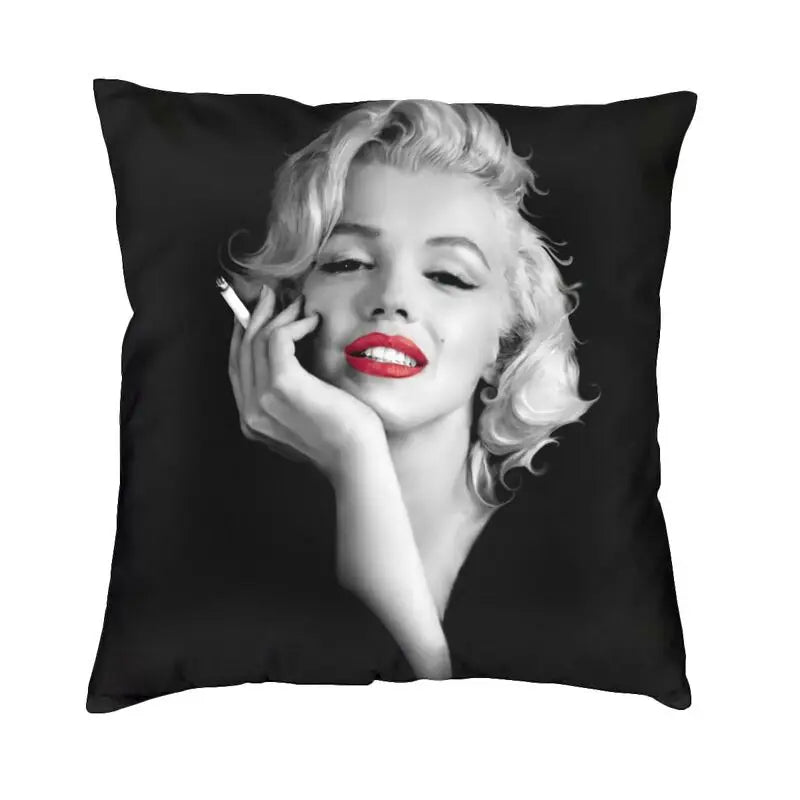 Coussin personnage vintage Marilyn Monroe