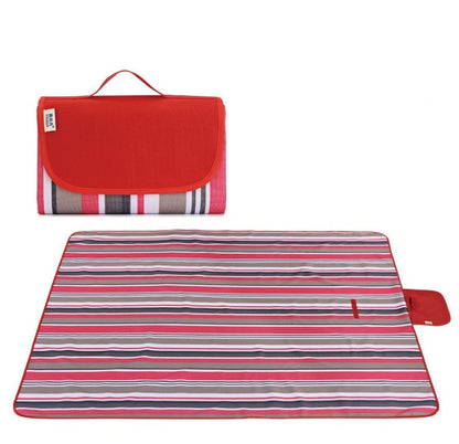 Couverture Pique-Nique Rouge Rayé