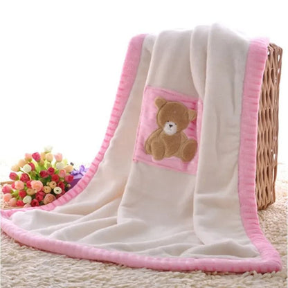 Couverture en polaire bebe