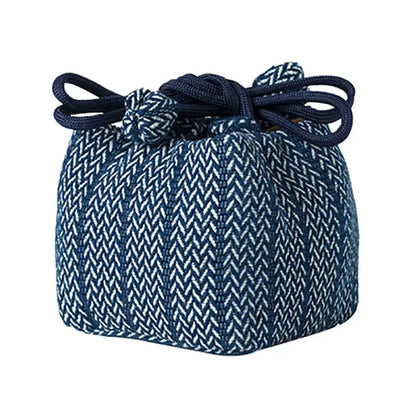 Couvre-théière de voyage en tissu