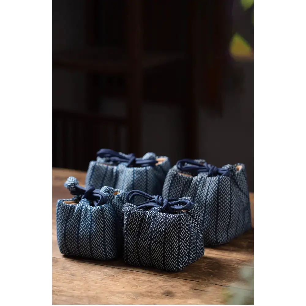 Couvre-théière de voyage en tissu