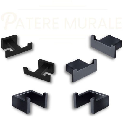 Patere salle de bain acier