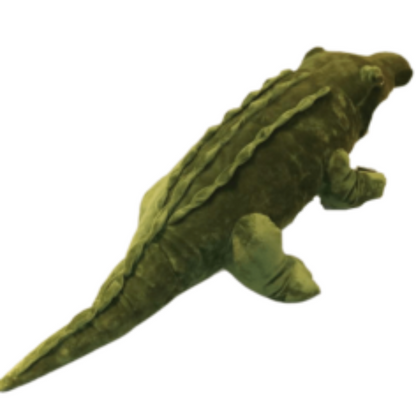 Crocodile Peluche Géante Mangrove