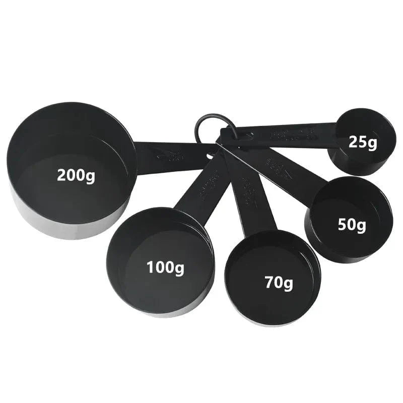 Cuillères doseuses de 1g à 200g 5 grandes (de 25g à 200g)