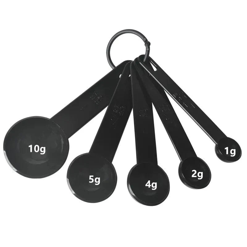 Cuillères doseuses de 1g à 200g 5 petites (de 1g à 10g)
