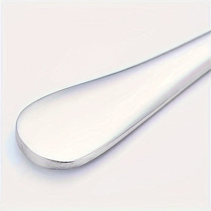 Cuillères Longues en Acier Inoxydable - Lot de 8 - Accessoires de Cuisine - Lavable au Lave-Vaisselle
