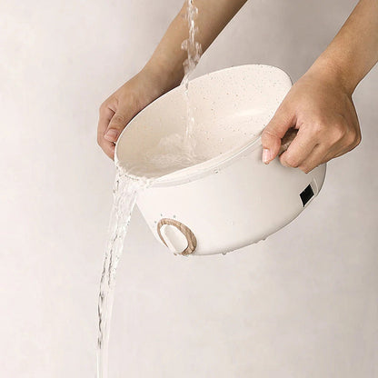 Cuiseur à Riz Élégant et Multifonction Blanc