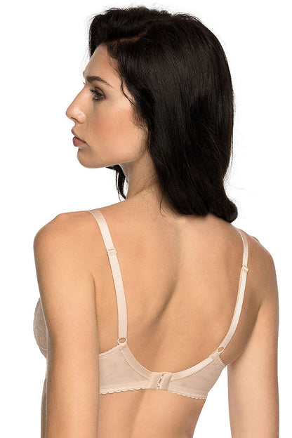 Soutien-gorge corbeille dentelle avec armature