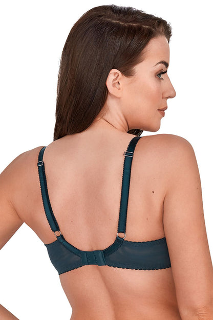 Soutien-gorge balconnet brodé avec armature