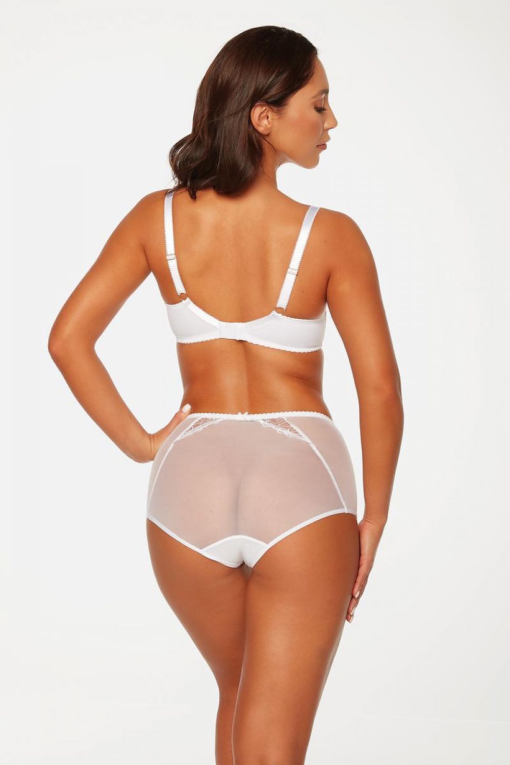 Soutien-gorge balconnet dentelle armatures