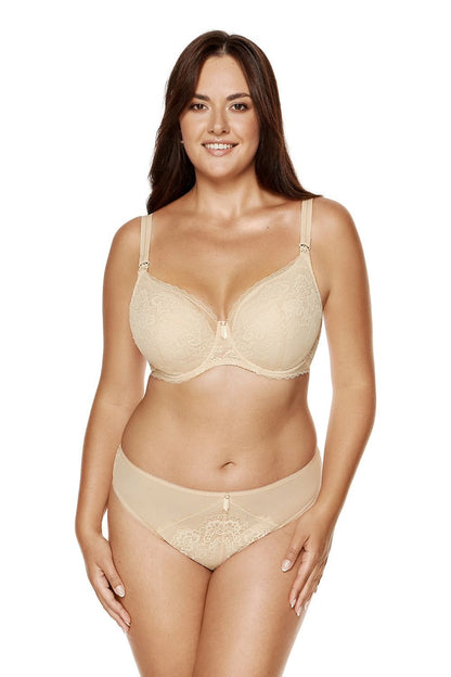 Soutien-gorge allaitement grande taille dentelle