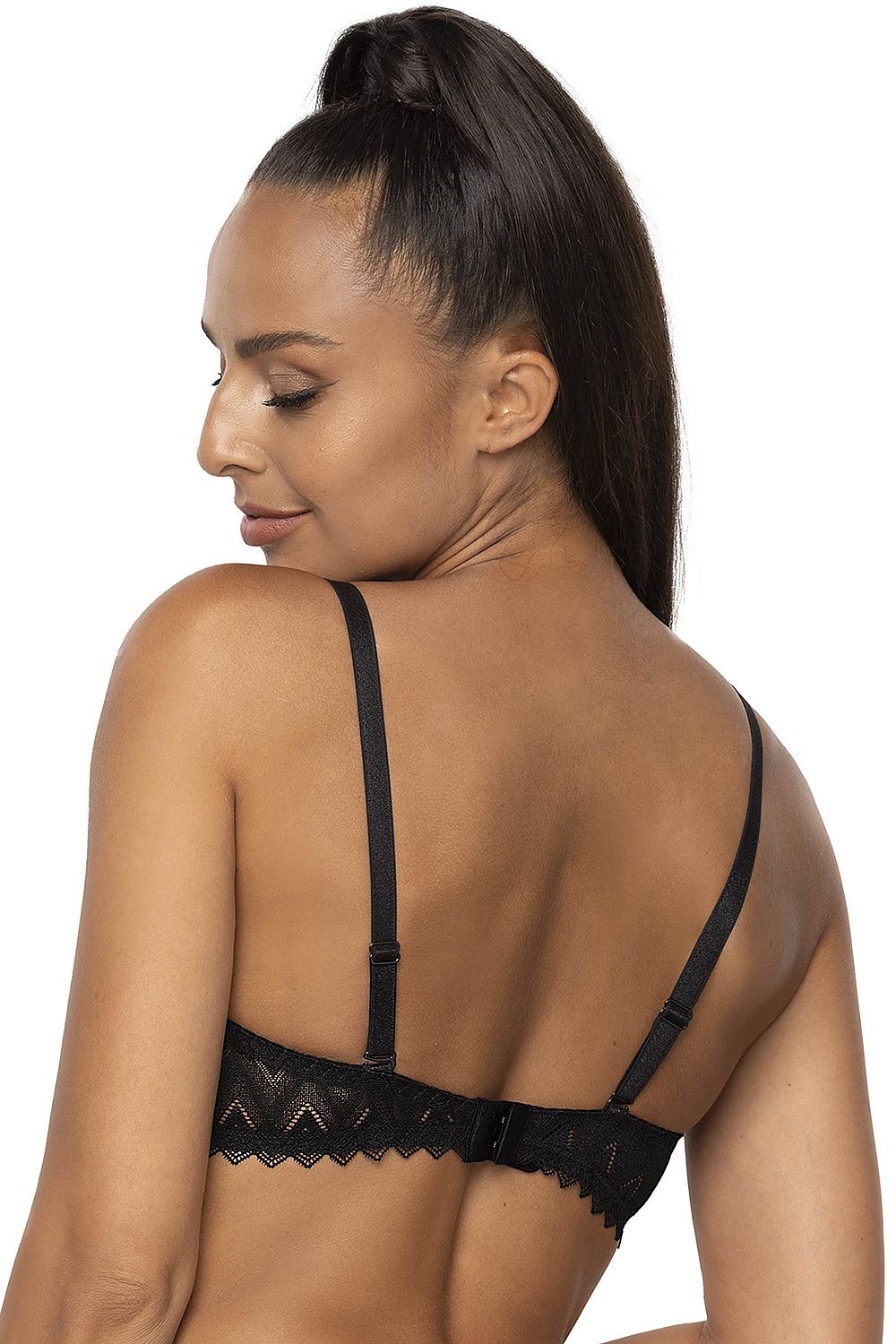 Soutien-gorge corbeille push up en dentelle