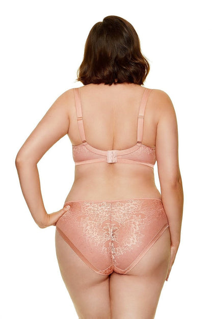 Soutien-gorge balconnet dentelle rembourré
