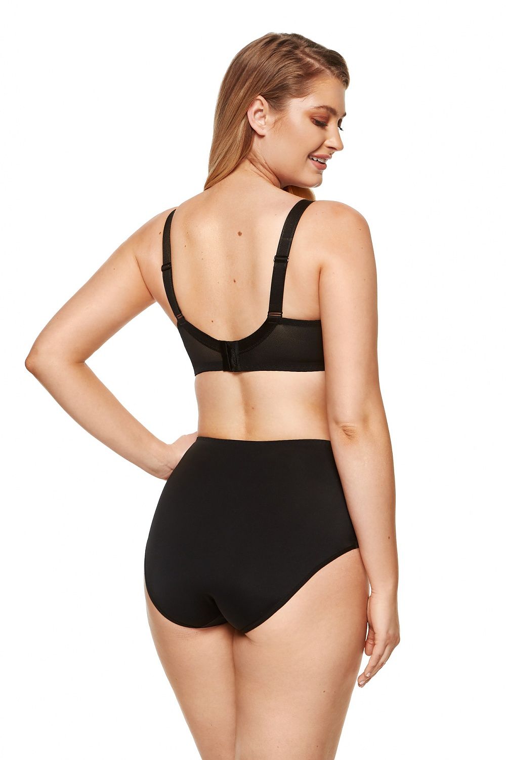 Soutien-gorge triangle minimiseur transparent avec baleines