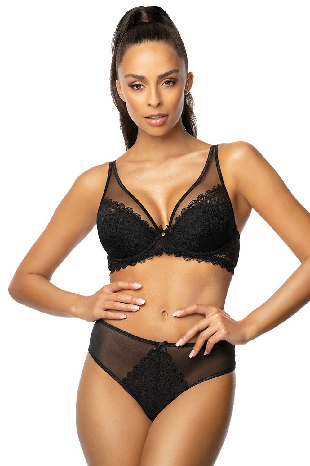 Soutien-gorge balconnet en dentelle sexy