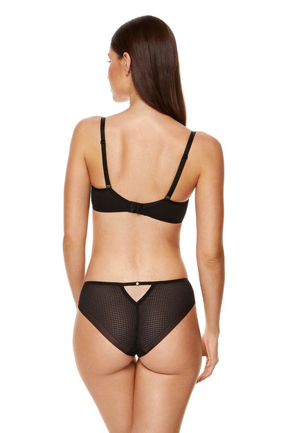 Soutien-gorge minimiseur invisible noir avec armature