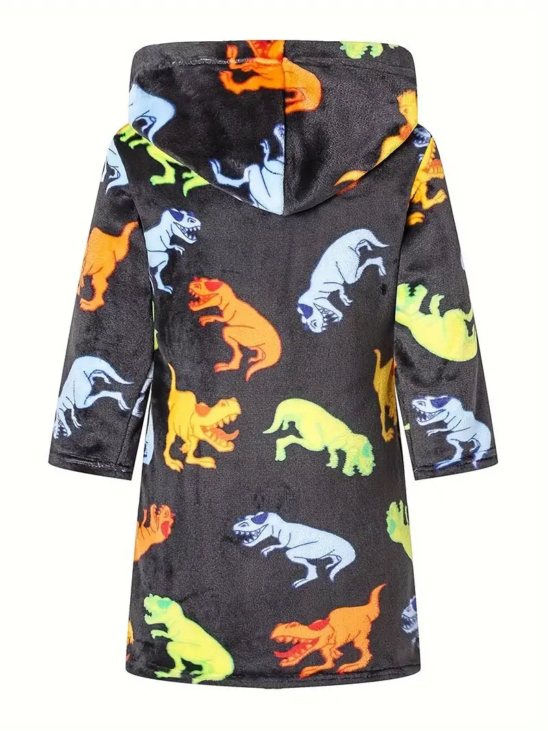 Peignoir de Bain Enfant á Motif D'animaux