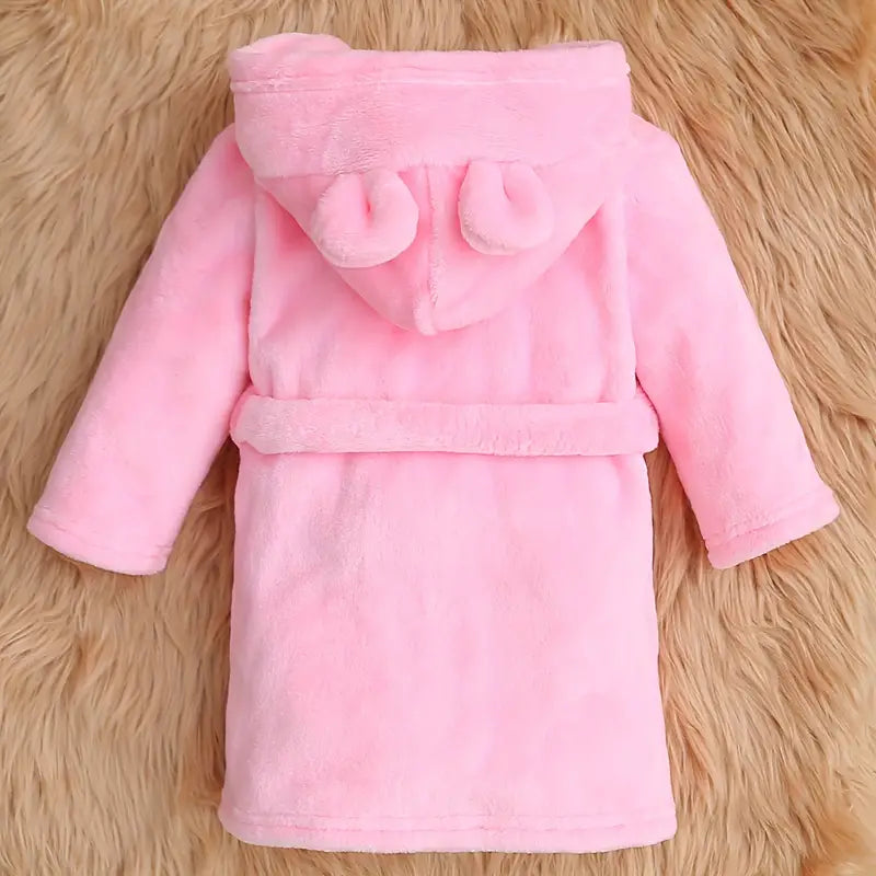 Peignoir de Bain Enfant Fille avec Oreilles
