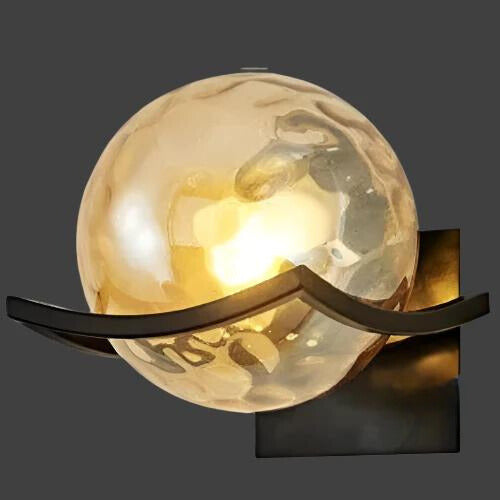 Applique Murale LED Moderne en Verre – Design Élégant et Écologique pour Salon, Chambre et Couloir