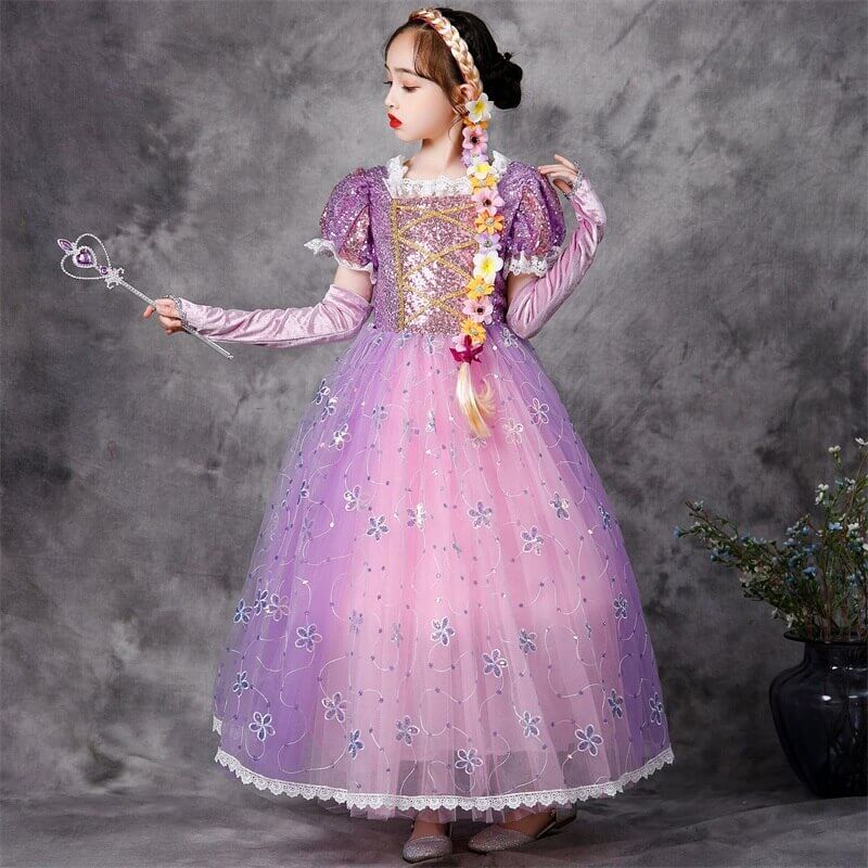 Robe de Princesse qui Brille