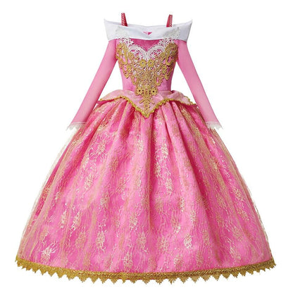 Robe Princesse Rose Petite Fille