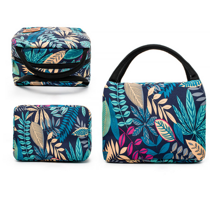 Sac Isotherme Repas Feuilles Multicolores