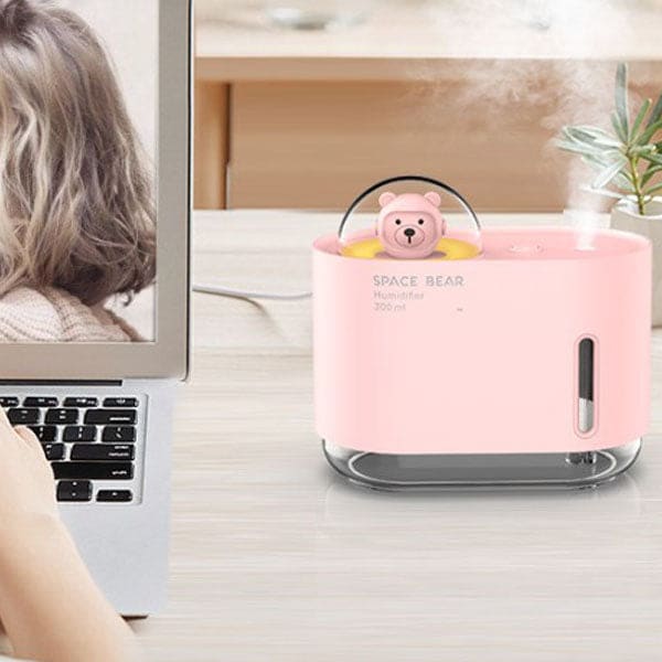 Diffuseur HE humidificateur bébé 2en1 ourson - ZITO