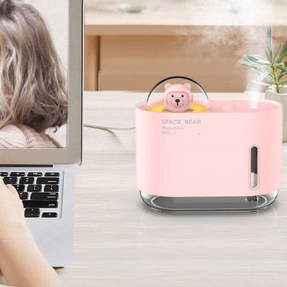 Diffuseur HE humidificateur bébé 2en1 ourson - ZITO