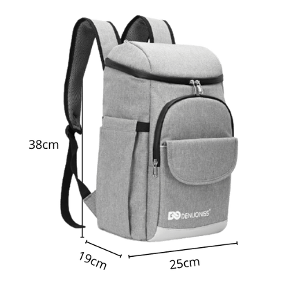 Sac à Dos Isotherme Gris 18L