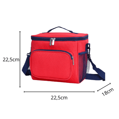 Glacière Souple Rouge et Bleue