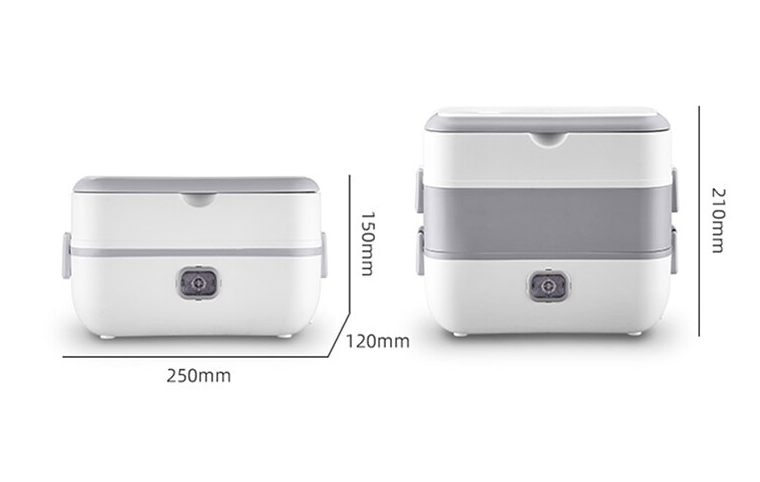 Lunch Box Chauffante Blanche Un Etage