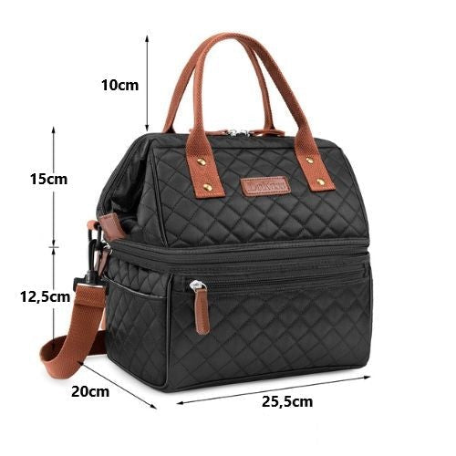 Lunch Bag Isotherme Femme Rose