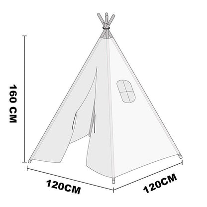 Tipi Fille Blanc Naturel