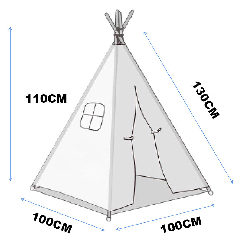 Tipi Fille Rose et Gris