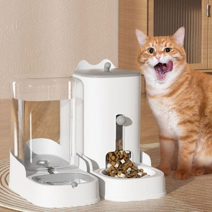 distributeur de croquettes pour chat | DISTRI MIAM - Happy minet
