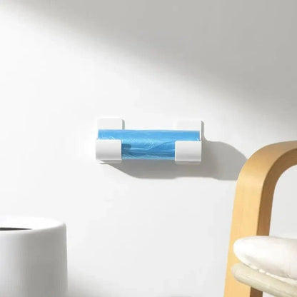 Distributeur de sacs poubelle mural Kitchen Bath en plastique - Lot de 4/2 - Rangement frais pour sacs poubelle