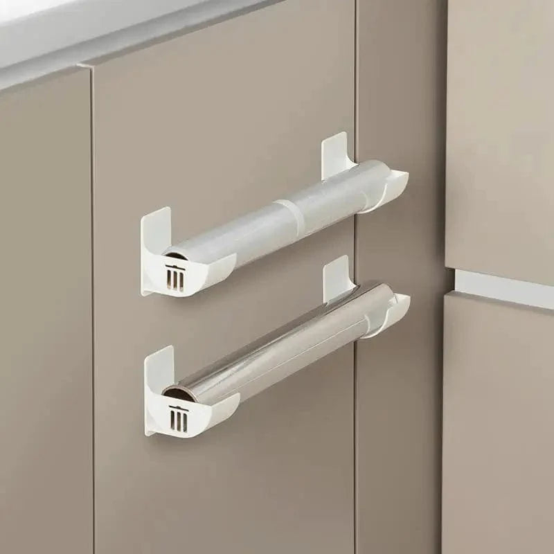 Distributeur de sacs poubelle mural Kitchen Bath en plastique - Lot de 4/2 - Rangement frais pour sacs poubelle