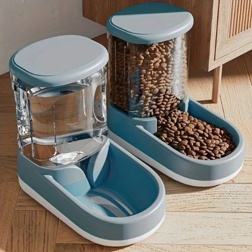distributeur nourriture chat moderne