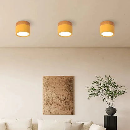 VibrantGlow - Petite lampe de plafond au style élégant