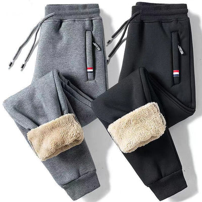 Pantalon de Jogging Doublé en Laine - Confort et Chaleur pour l’Hiver