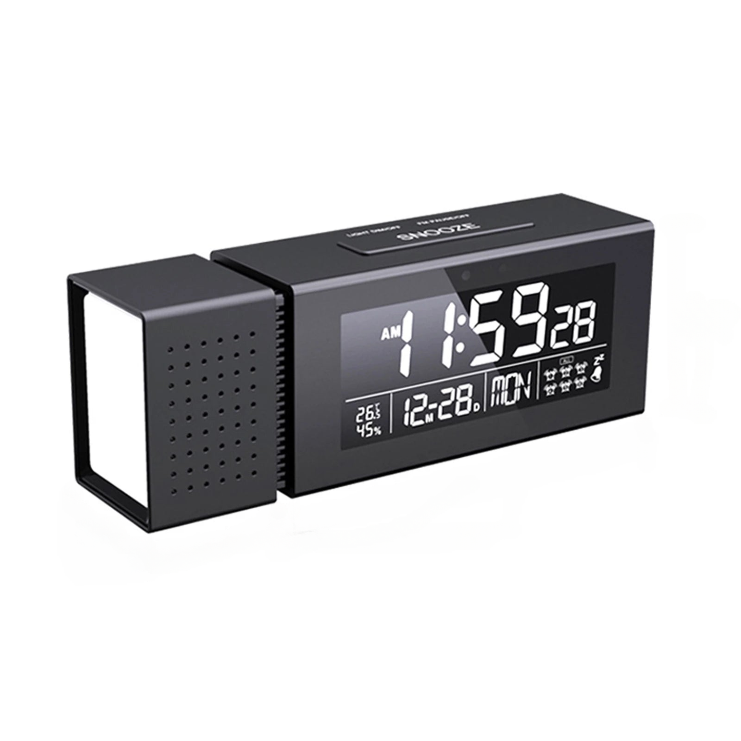Radio réveil lumineux
