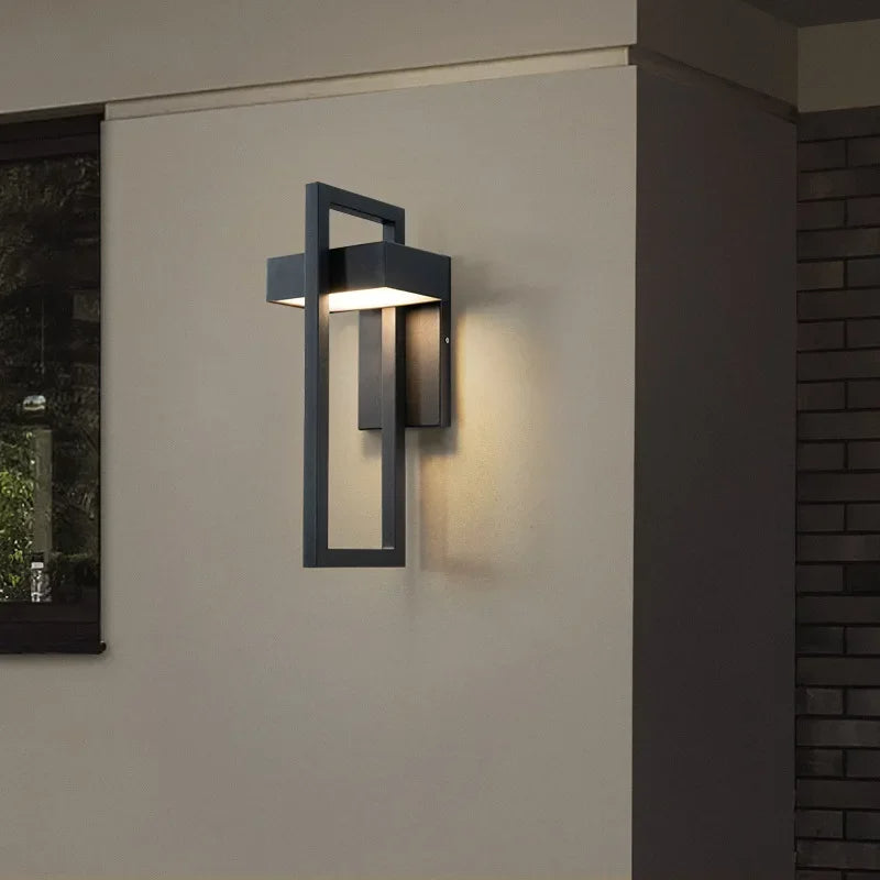 Éclairage Extérieur LED Mural et Créatif au Design Moderne