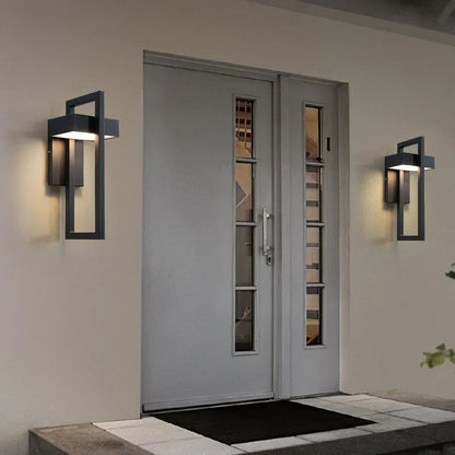 Éclairage Extérieur LED Mural et Créatif au Design Moderne