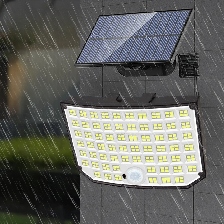 Éclairage Extérieur Solaire LED avec Capteur de Mouvement et Télécommande