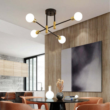 Suspension ORBITA – Éclairage Moderne en Métal avec Ampoule LED E27