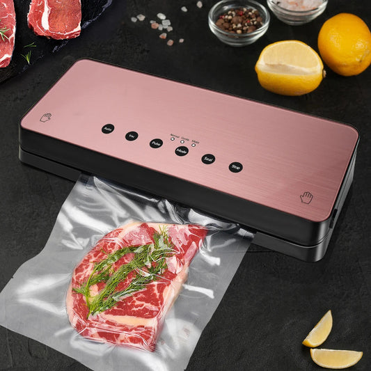Emballage Sous Vide Alimentaire Électrique Rose