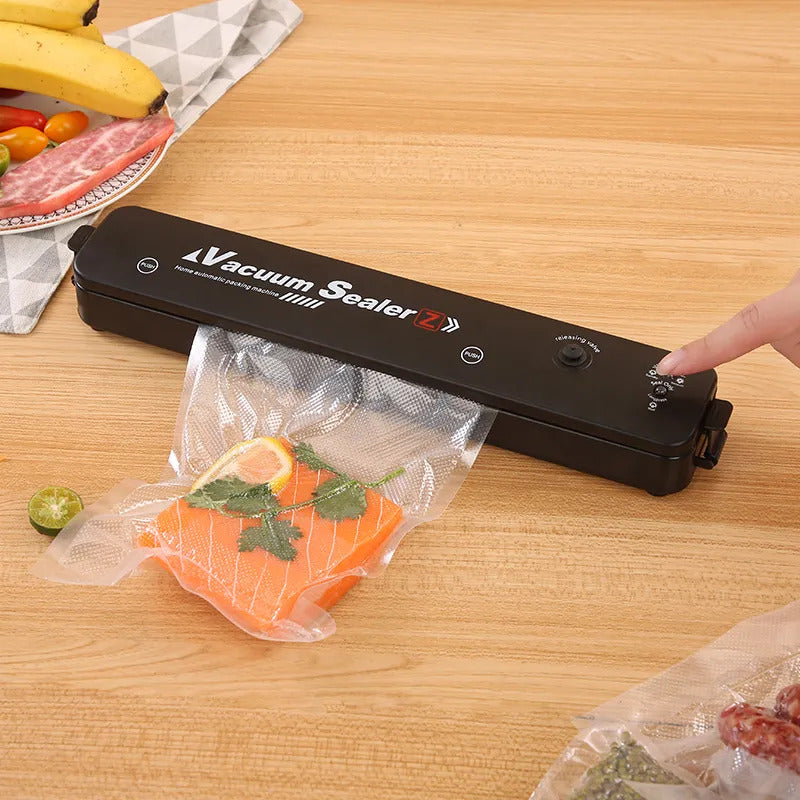 Emballage Sous Vide avec Machine Électrique Noire