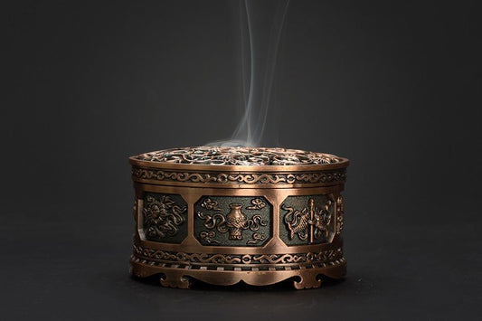 Encensoir bronze ancien